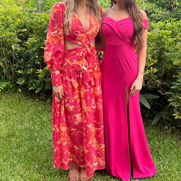 TALK LOUD MIDI DRESS FLORAL - Picture 6 of 6